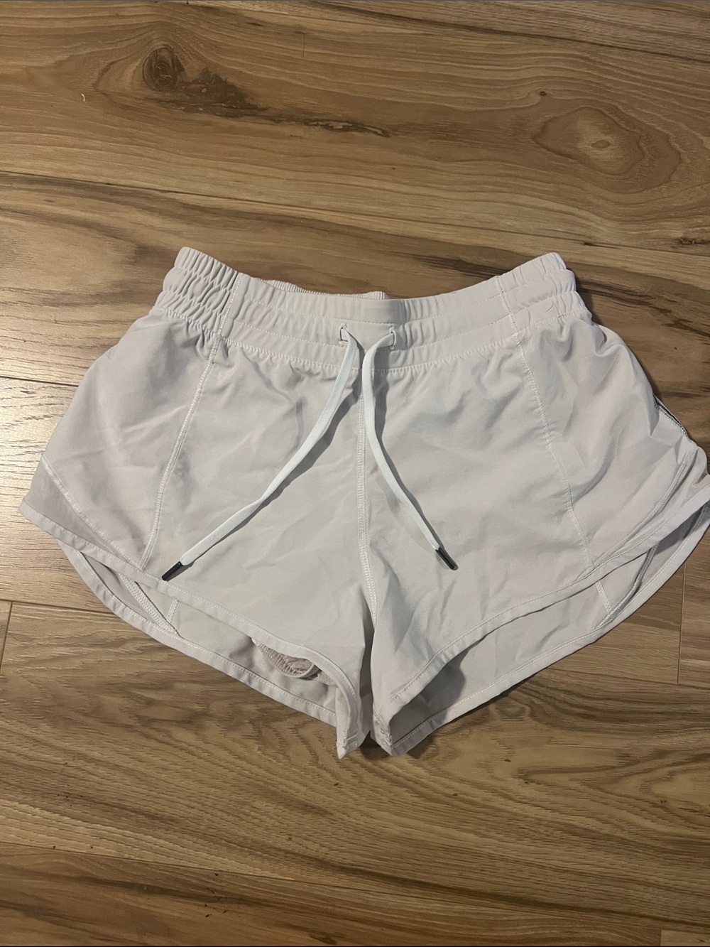 CRZ Yoga Women's White Athletic Drawstring Shorts